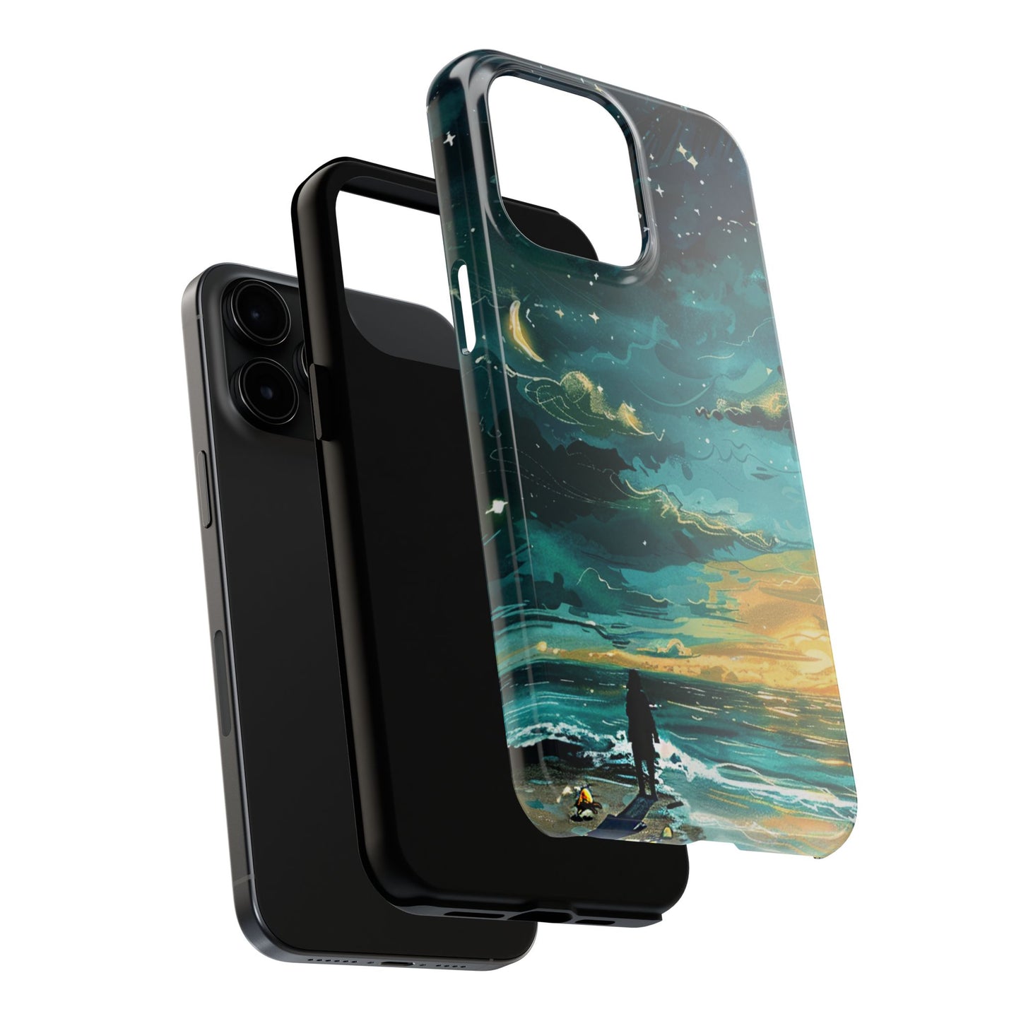 iPhone Android Faraway Warm Tropical Beach Phone Case