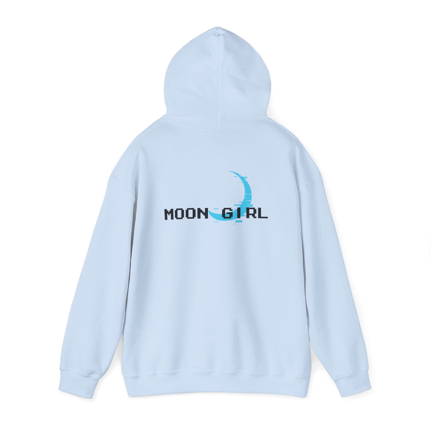 Fantasy Moon Girl Torchbearer Unisex Heavy Blend™ Hooded Sweatshirt
