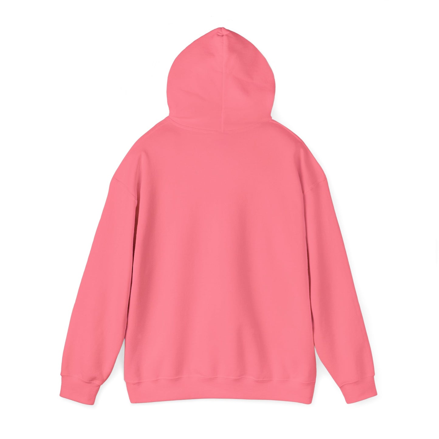Anime Summer-Themed Unisex Heavy Blendâ„¢ Hooded Sweatshirt with Art of Girl & Coconut Tree under a Shooting Star - Warm Tropical Vibes
