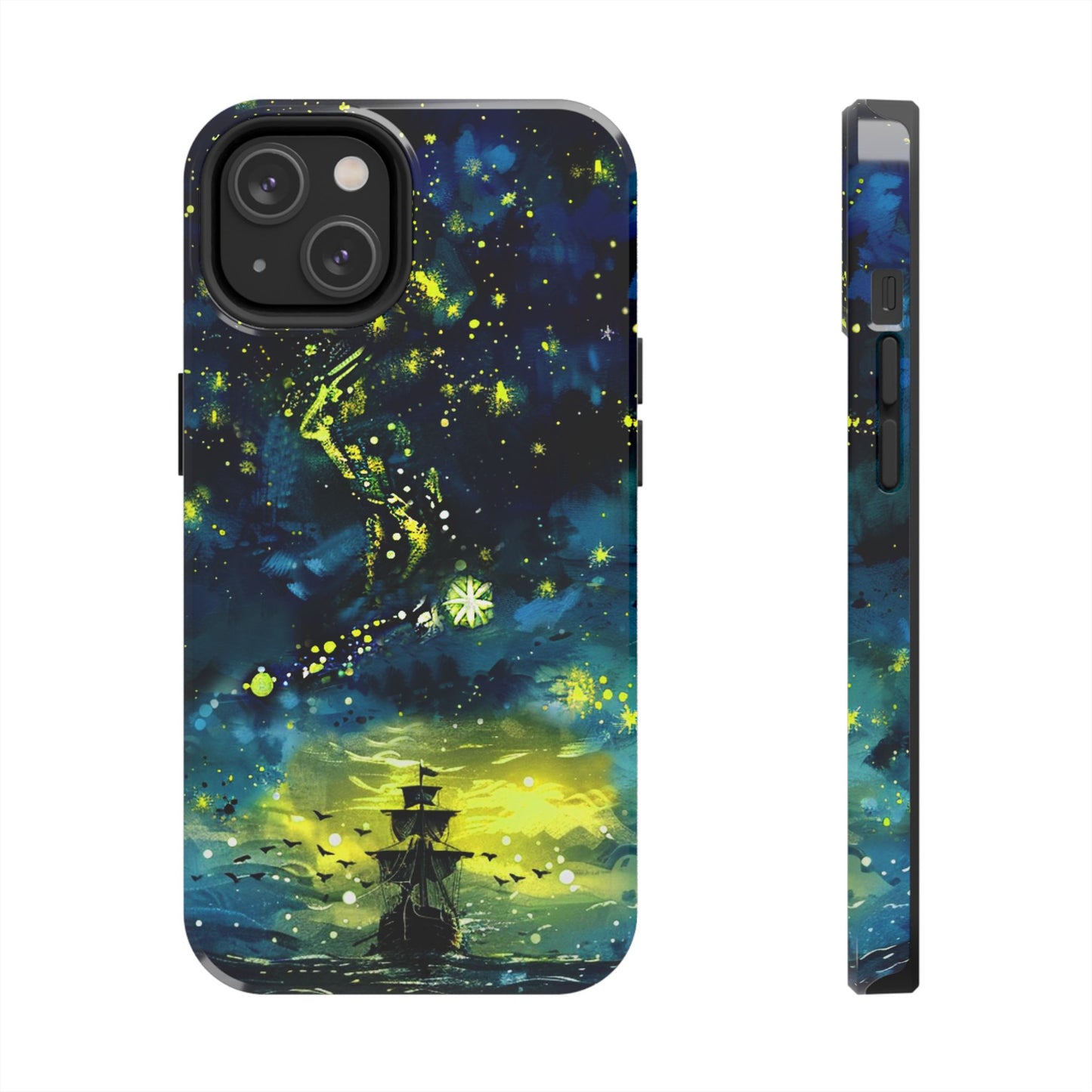iPhone Android Starry Sky Lost Pirate Ship Phone Case