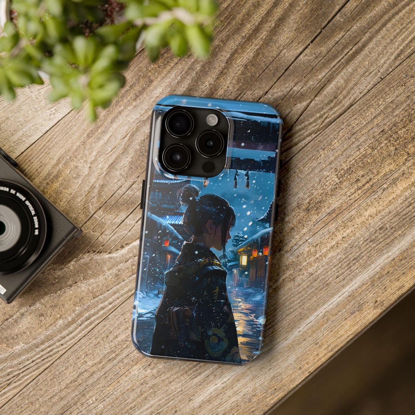 Snowy Japanese Village Tough Phone Case iPhone Android
