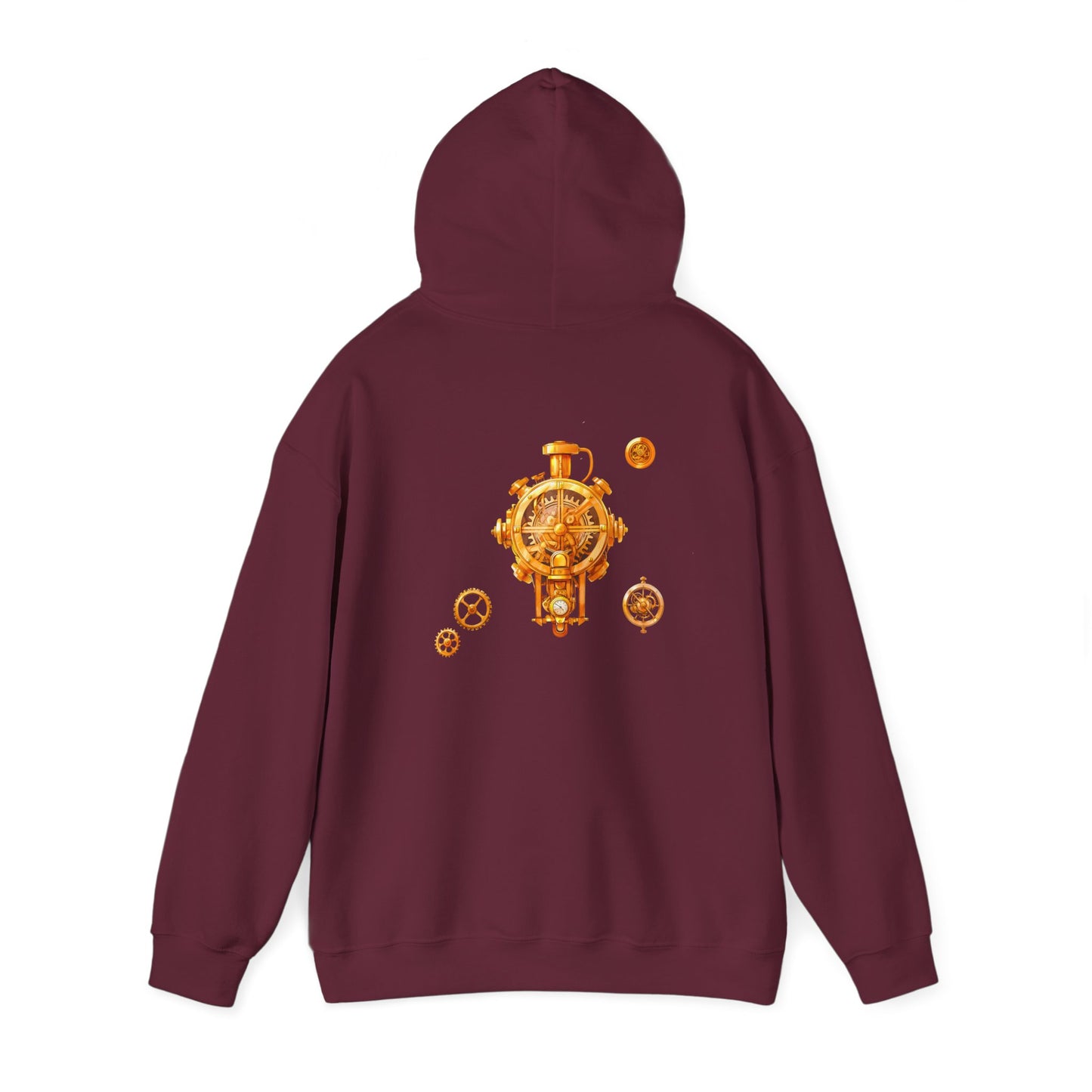 Steampunk Clocks and Gears Unisex Heavy Blend™ Hooded Sweatshirt