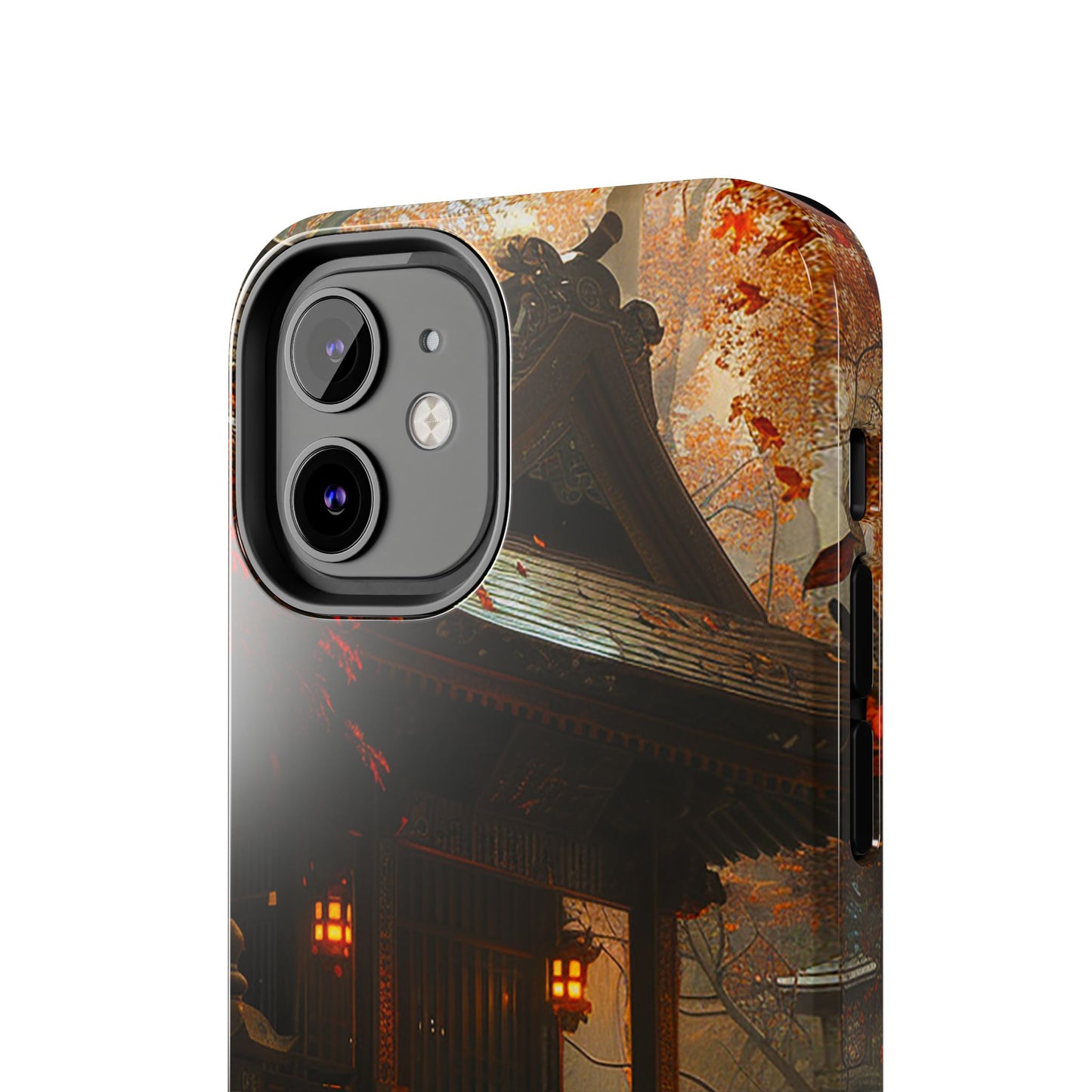 Japanese Autumn Shinto Shrine Tough Phone Case