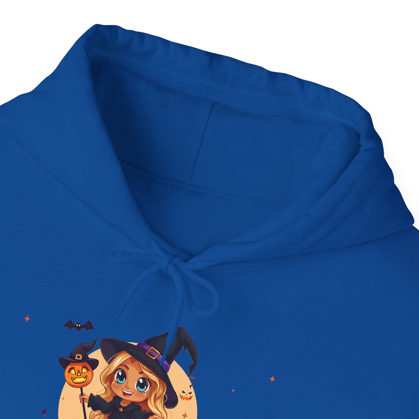 Cute Halloween Magician Girl Unisex Heavy Blend™ Hooded Sweatshirt