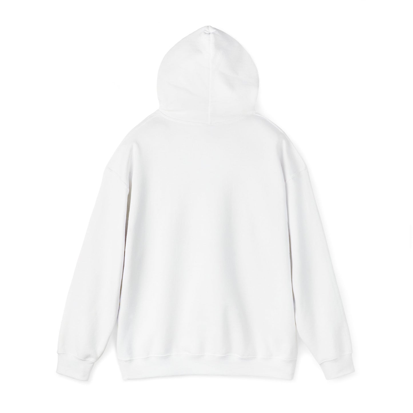 Anime Summer-Themed Unisex Heavy Blendâ„¢ Hooded Sweatshirt with Art of Girl & Coconut Tree under a Shooting Star - Warm Tropical Vibes