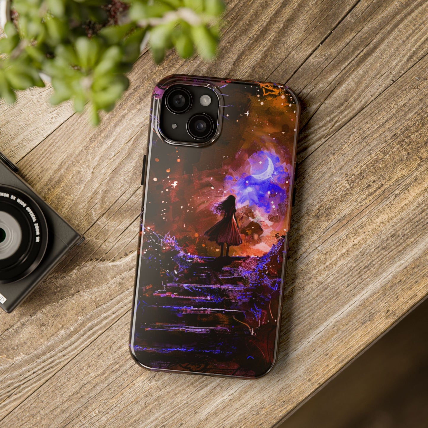 iPhone Android Fantasy Girl Portal Phone Case