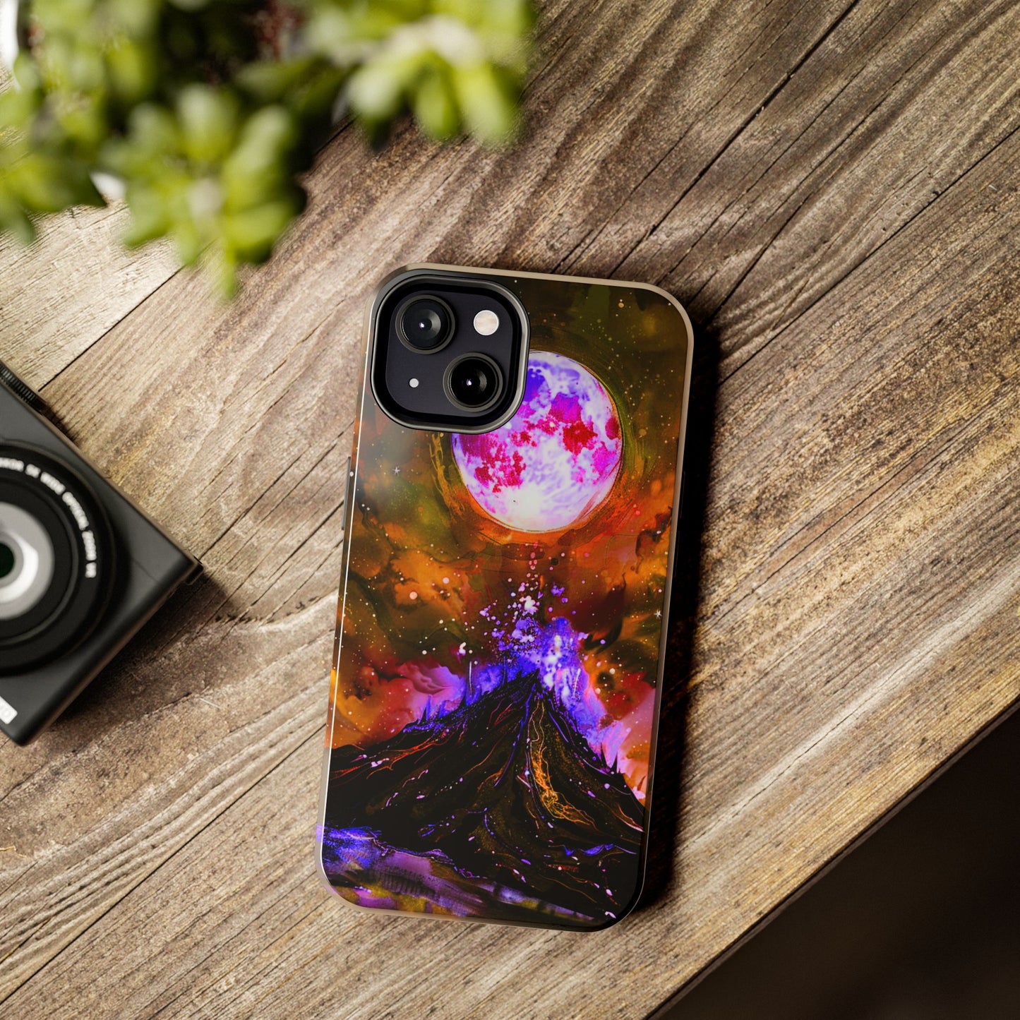 iPhone Android The Mystical Volcano Phone Case