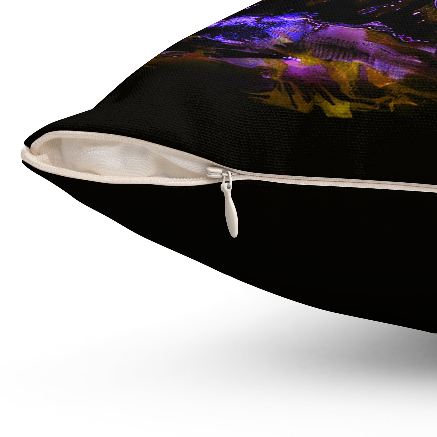 The Mystical Volcano Square Polyester Square Pillow