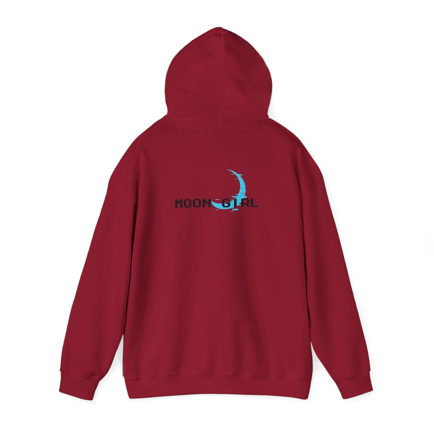 Fantasy Moon Girl Torchbearer Unisex Heavy Blend™ Hooded Sweatshirt