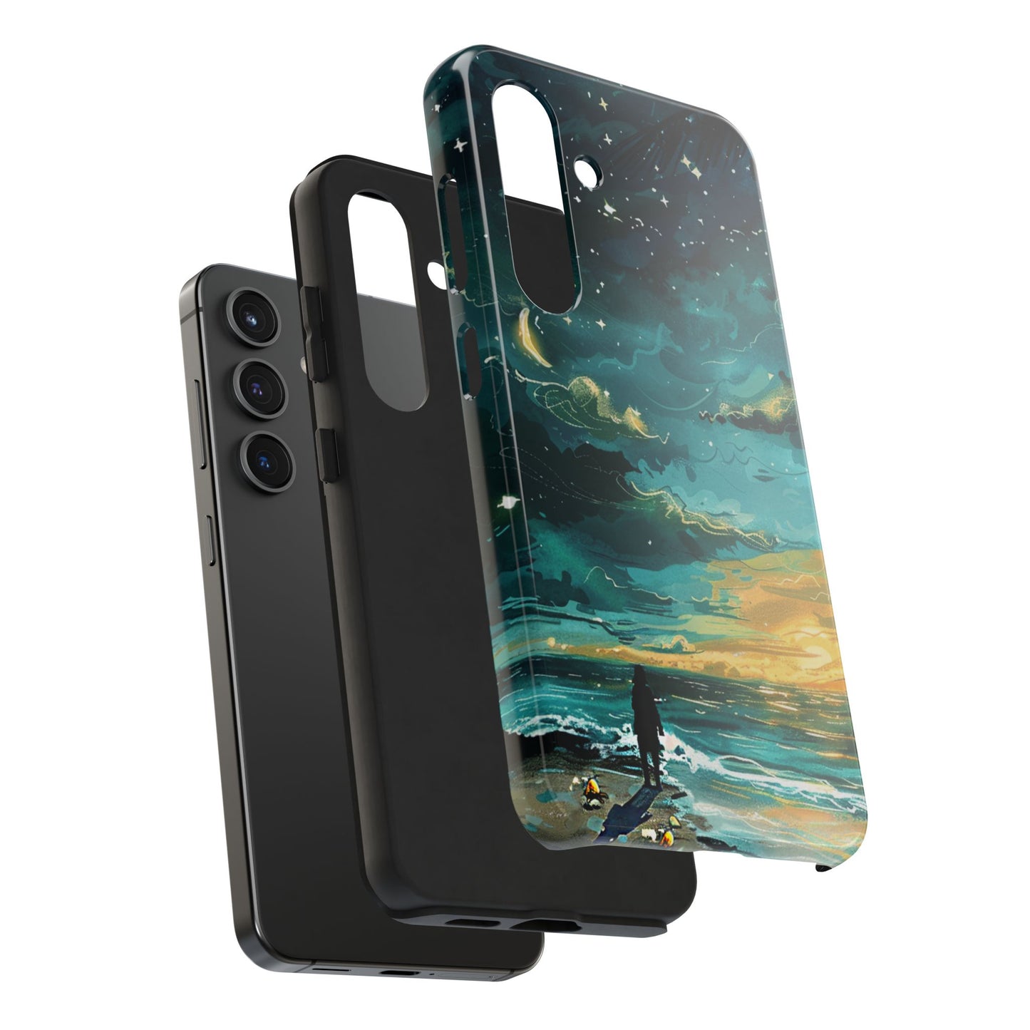 iPhone Android Faraway Warm Tropical Beach Phone Case