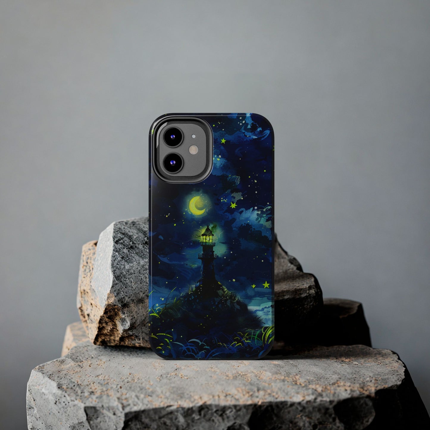 iPhone Android Moonlight Lighthouse Phone Case