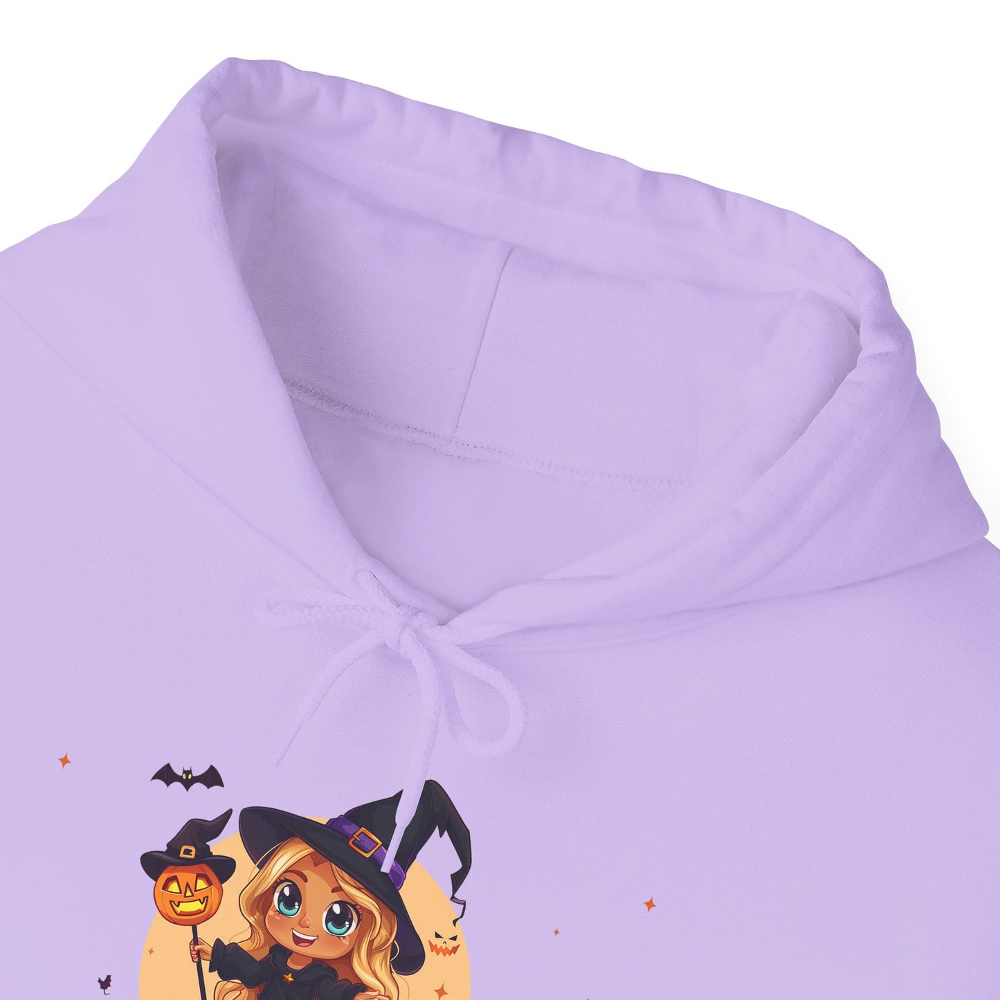 Cute Halloween Magician Girl Unisex Heavy Blend™ Hooded Sweatshirt