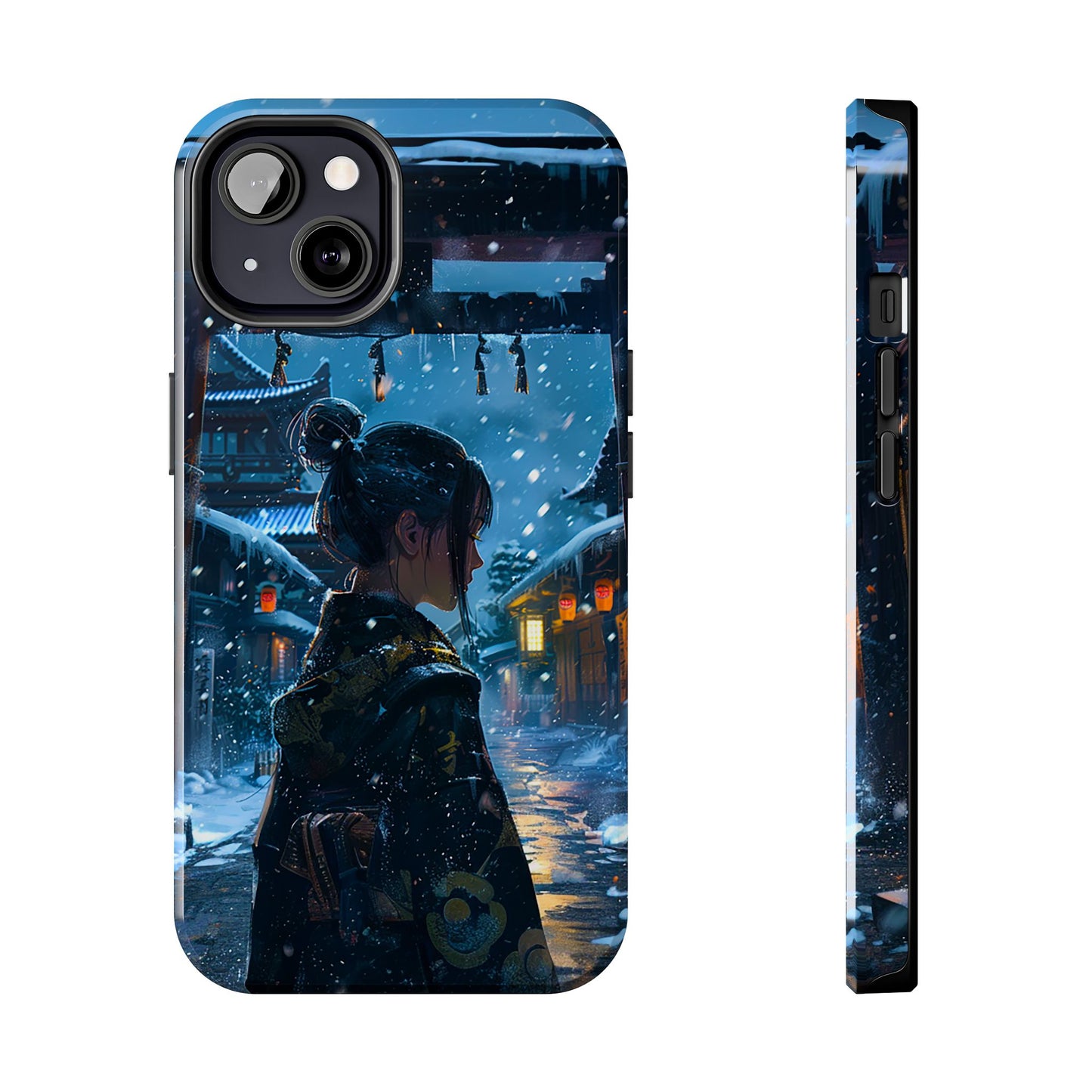 Snowy Japanese Village Tough Phone Case iPhone Android