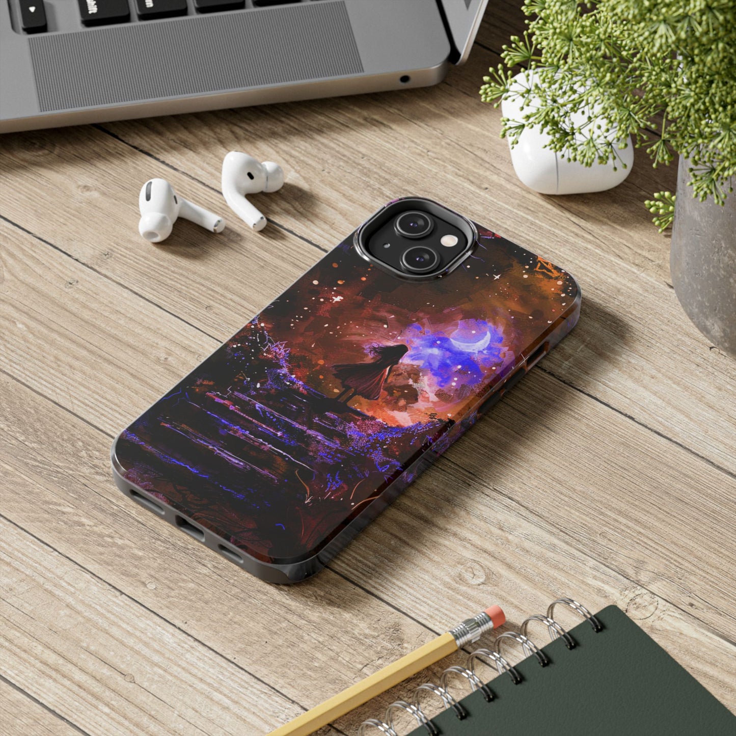 iPhone Android Fantasy Girl Portal Phone Case