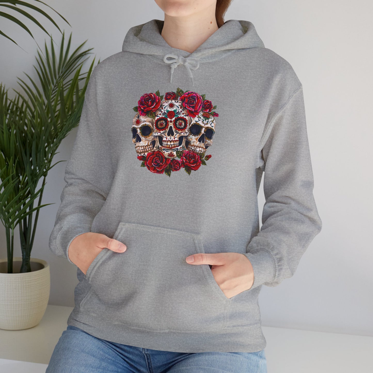 Sugar Skulls Unisex Heavy Blend™ Hooded Sweatshirt