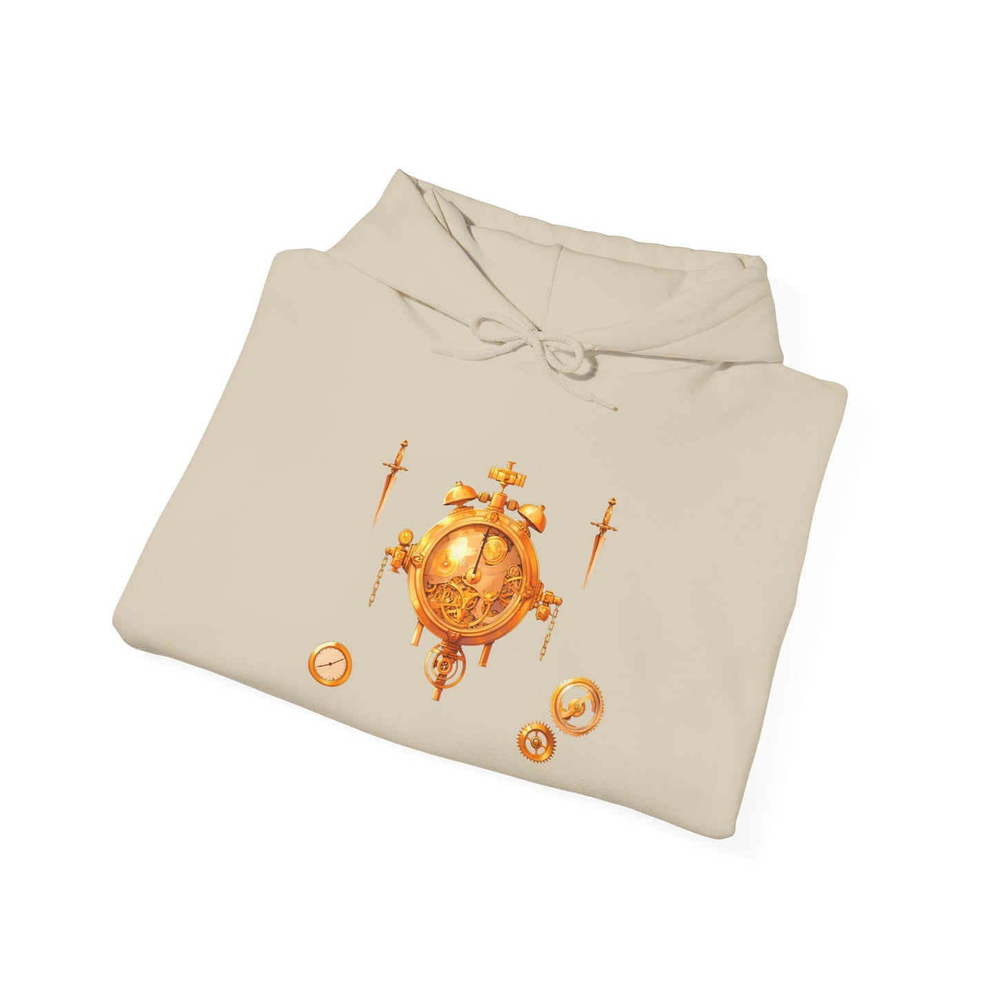 Steampunk Clocks and Gears Unisex Heavy Blend™ Hooded Sweatshirt