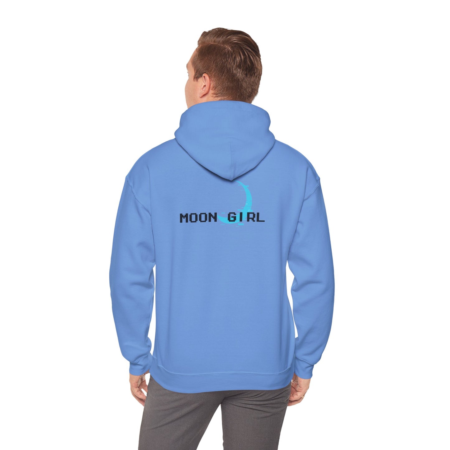 Fantasy Moon Girl Torchbearer Unisex Heavy Blend™ Hooded Sweatshirt