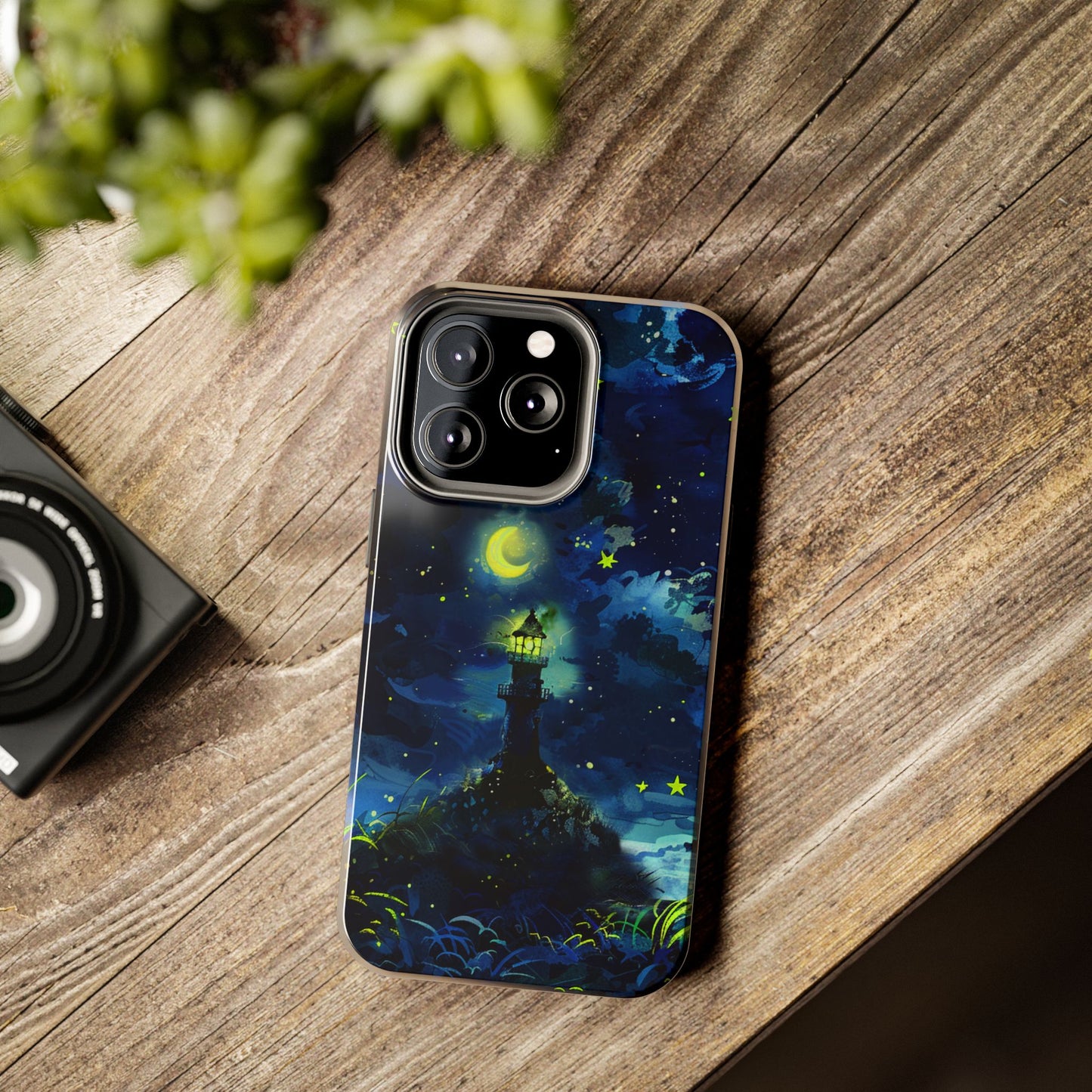 iPhone Android Moonlight Lighthouse Phone Case