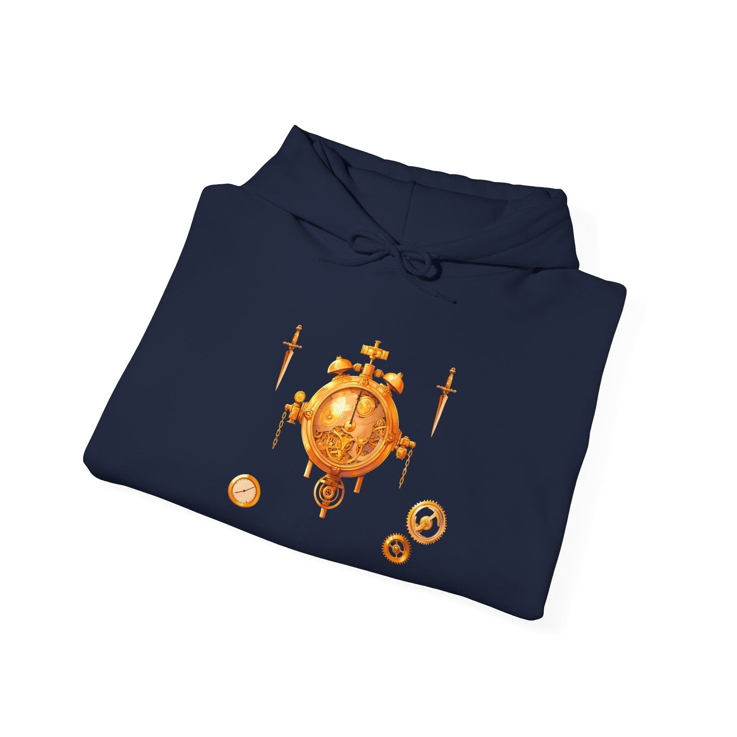 Steampunk Clocks and Gears Unisex Heavy Blend™ Hooded Sweatshirt