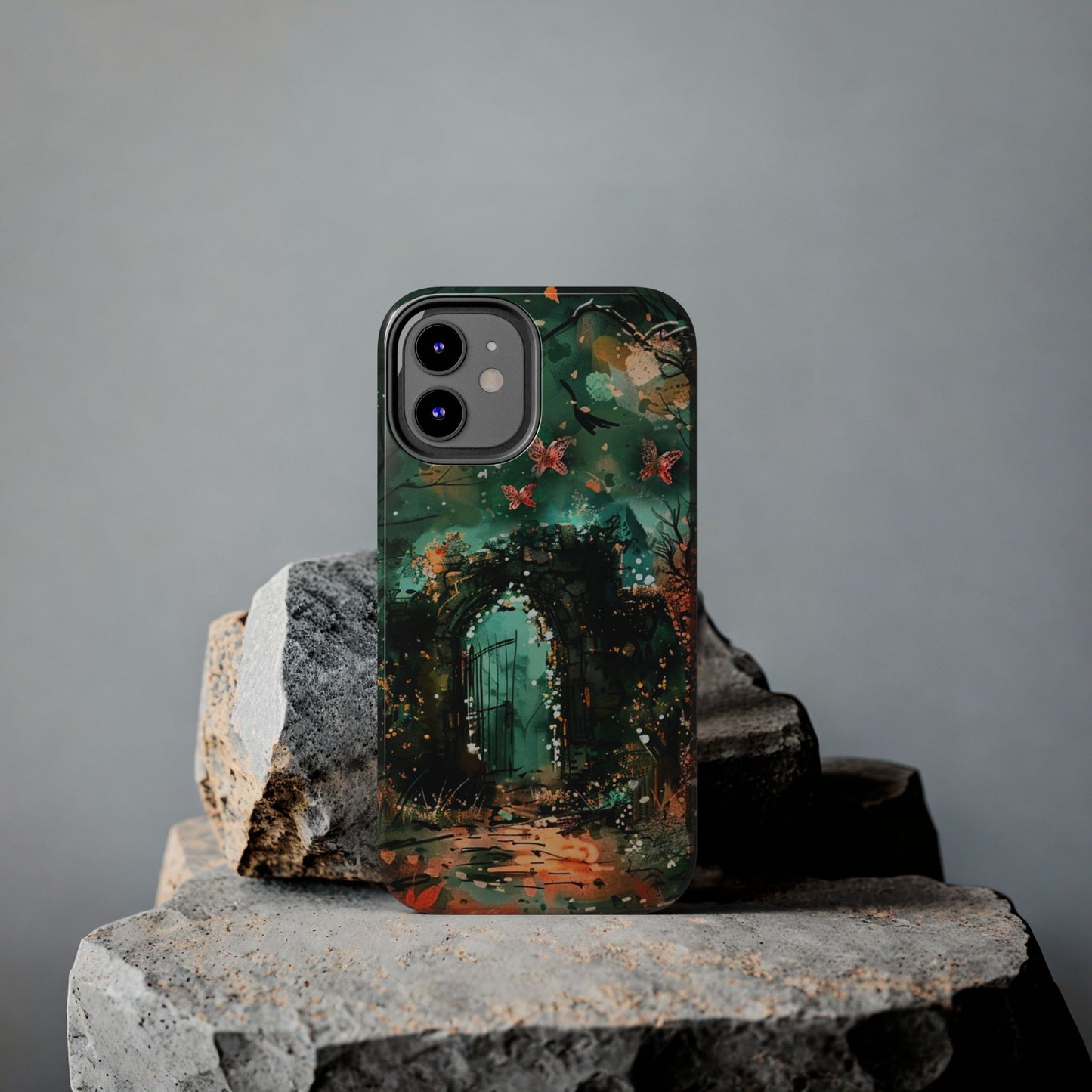 iPhone Android Lonely Ancient Fantasy Gate Phone Case