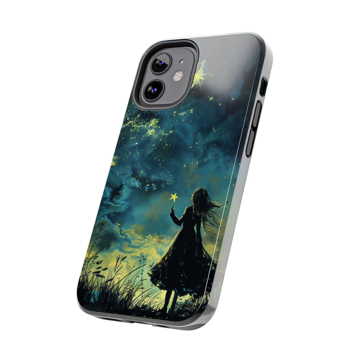 iPhone Android Wishing Star Girl Phone Case