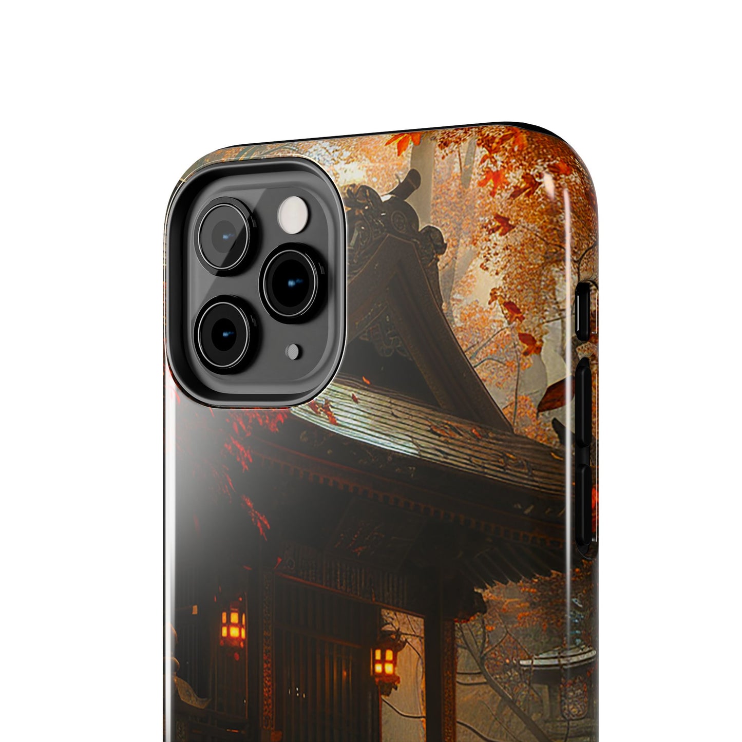 Japanese Autumn Shinto Shrine Tough Phone Case