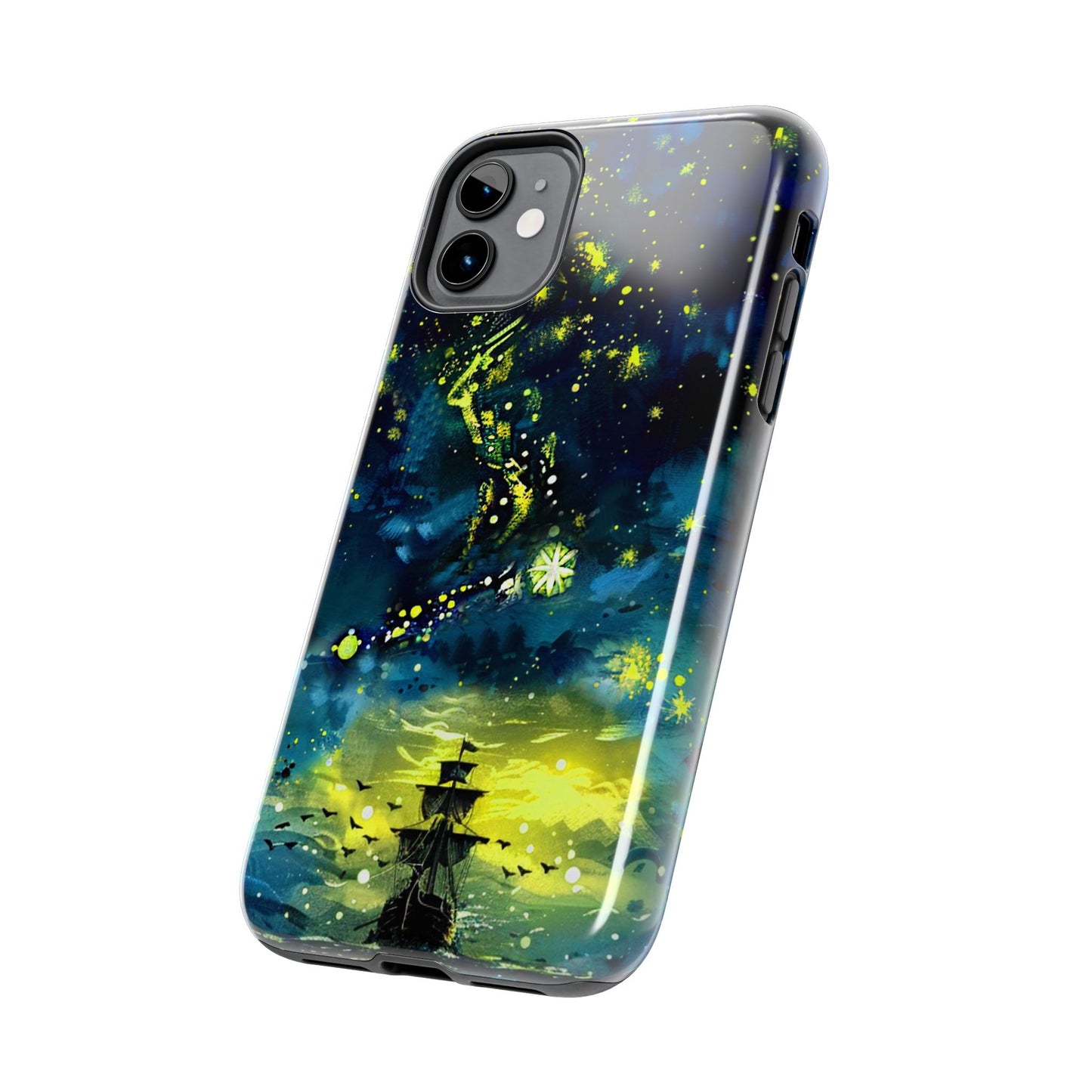 iPhone Android Starry Sky Lost Pirate Ship Phone Case