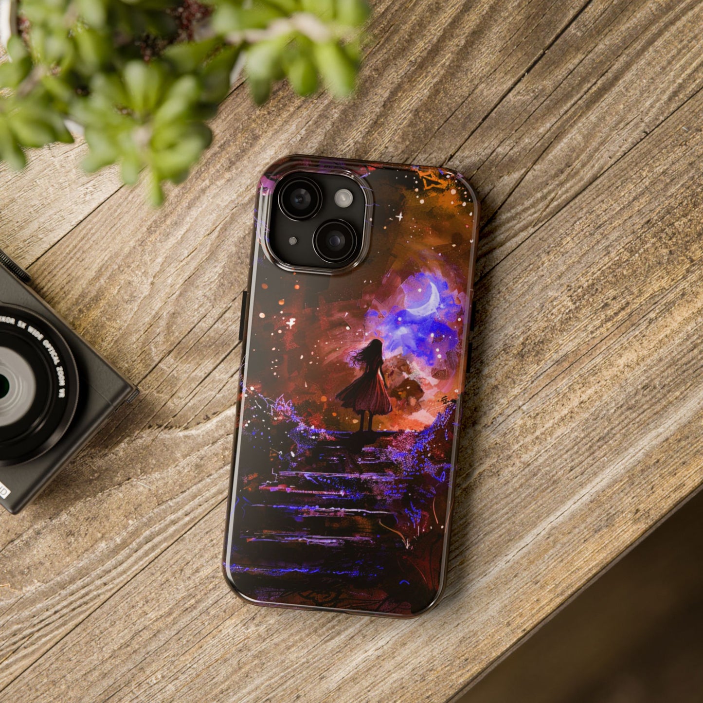 iPhone Android Fantasy Girl Portal Phone Case
