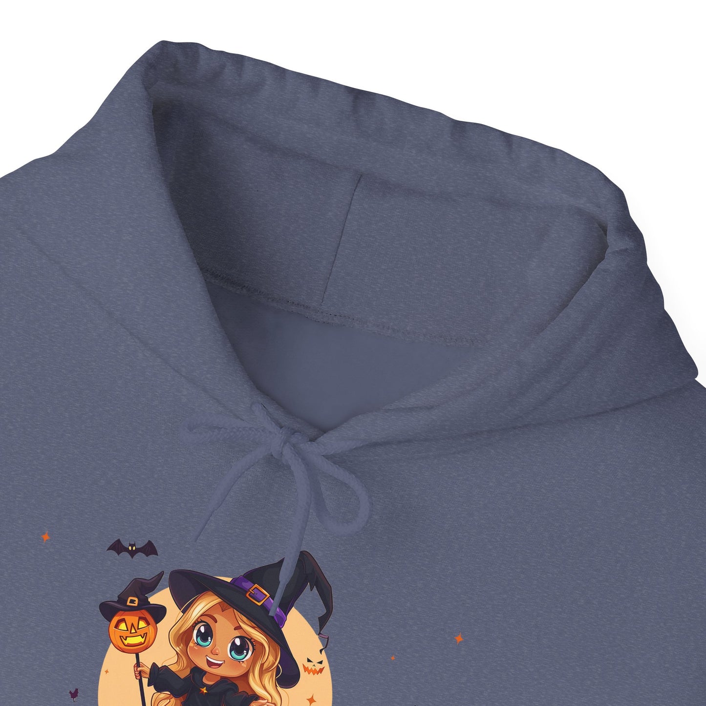 Cute Halloween Magician Girl Unisex Heavy Blend™ Hooded Sweatshirt
