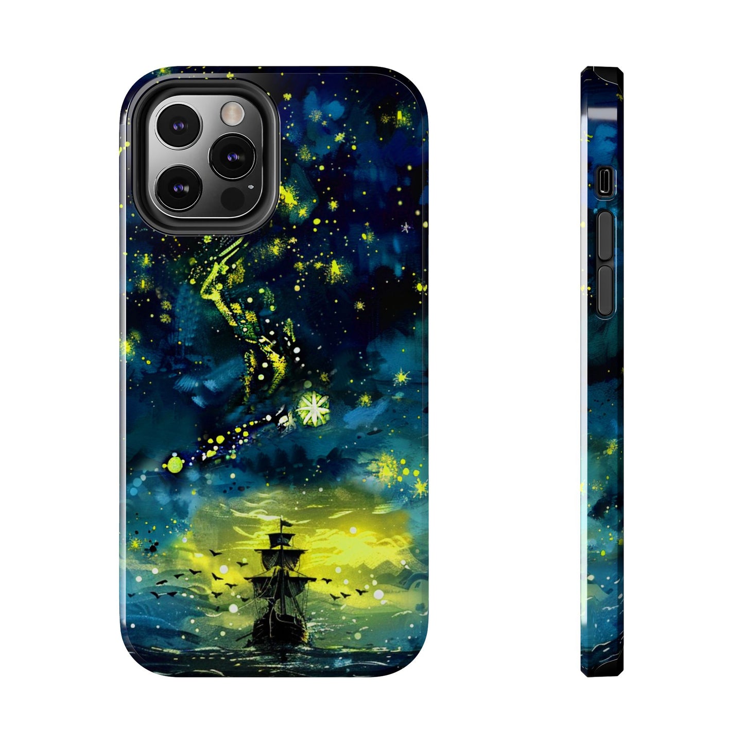 iPhone Android Starry Sky Lost Pirate Ship Phone Case