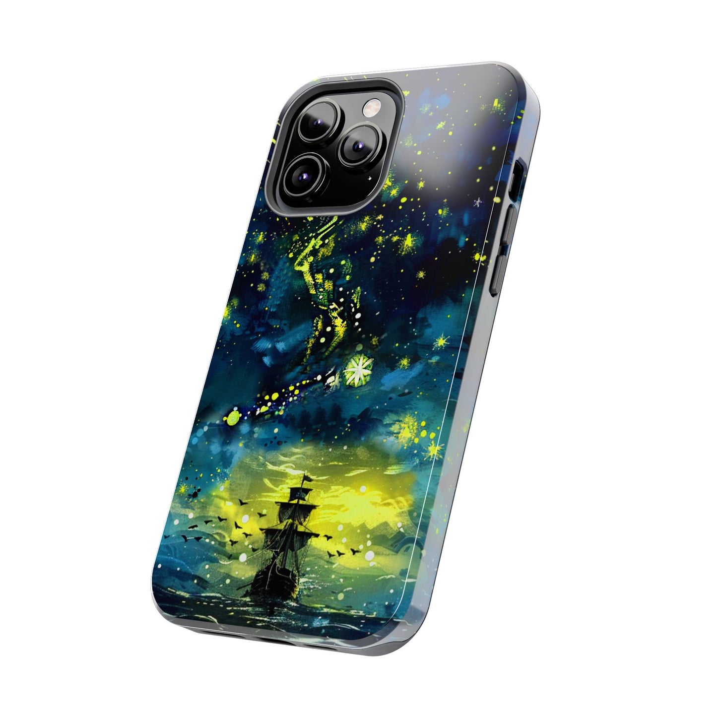 iPhone Android Starry Sky Lost Pirate Ship Phone Case