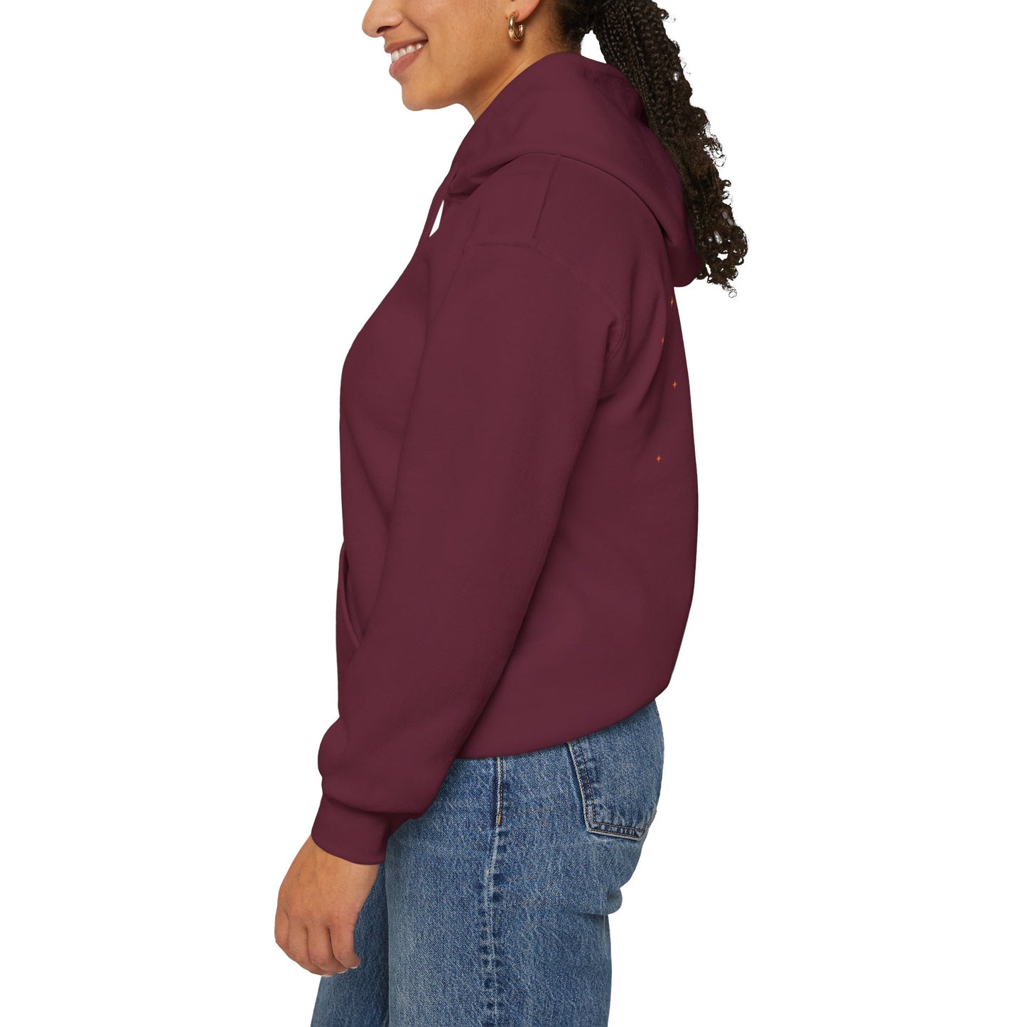 Cute Halloween Magician Girl Unisex Heavy Blend™ Hooded Sweatshirt