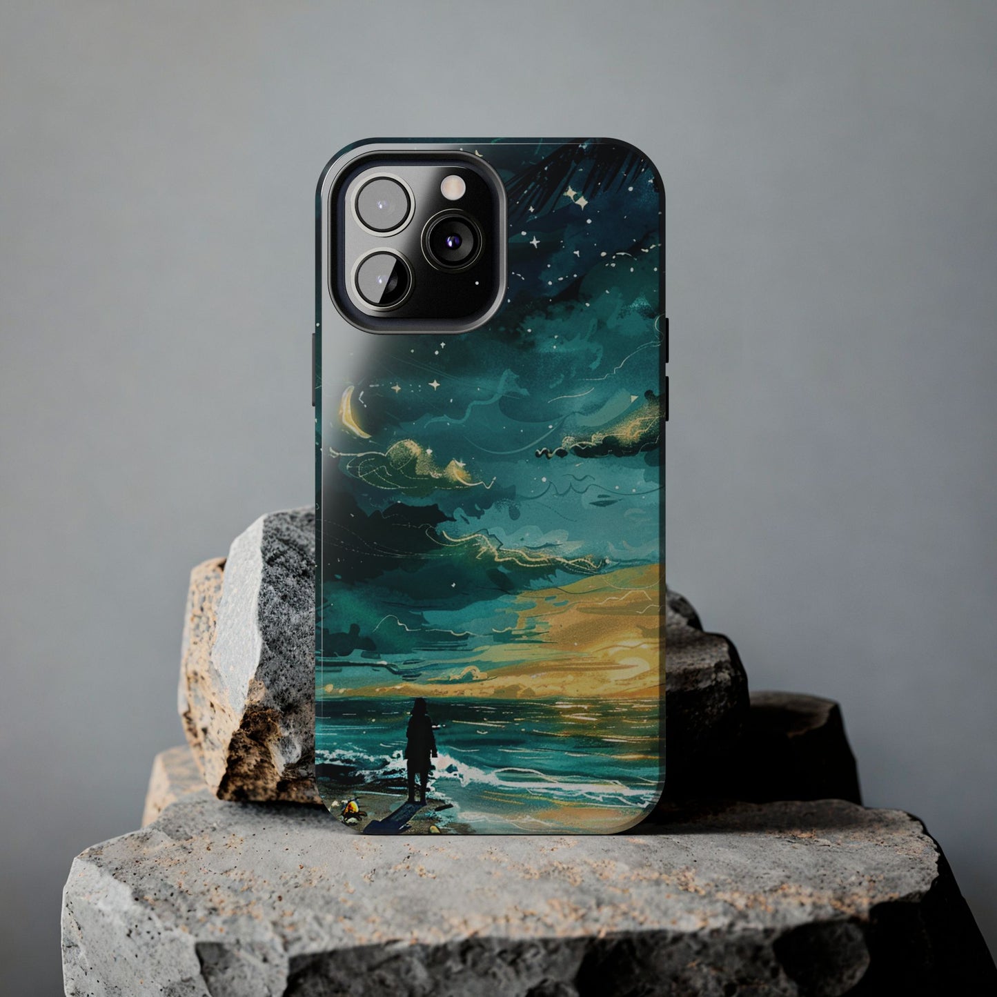iPhone Android Faraway Warm Tropical Beach Phone Case