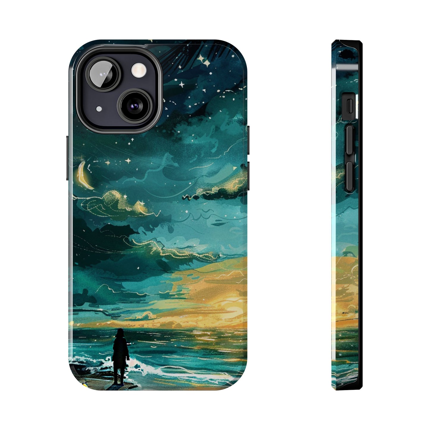 iPhone Android Faraway Warm Tropical Beach Phone Case