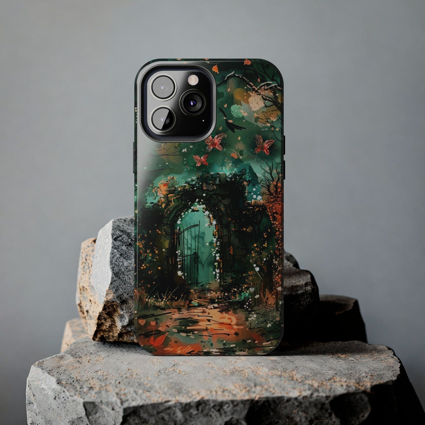 iPhone Android Lonely Ancient Fantasy Gate Phone Case