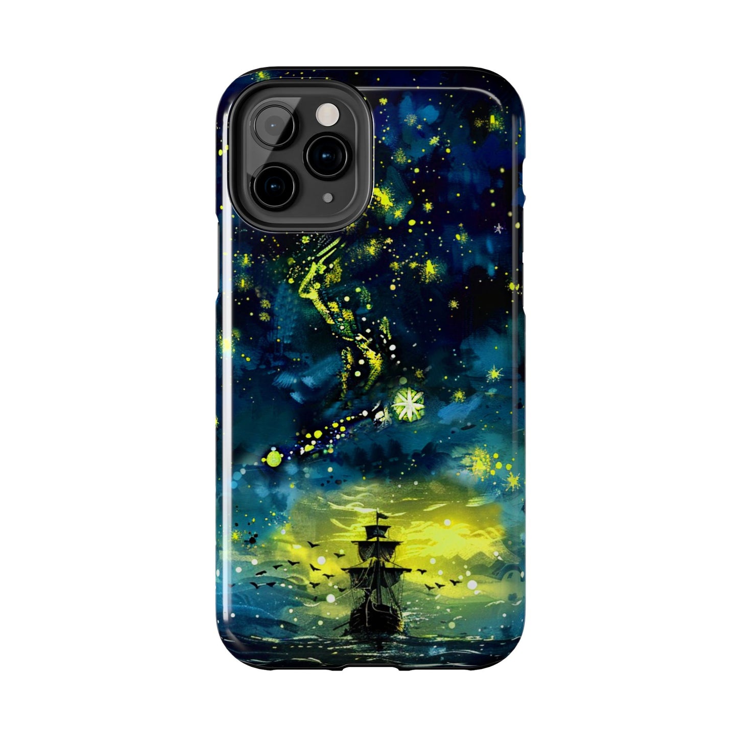 iPhone Android Starry Sky Lost Pirate Ship Phone Case
