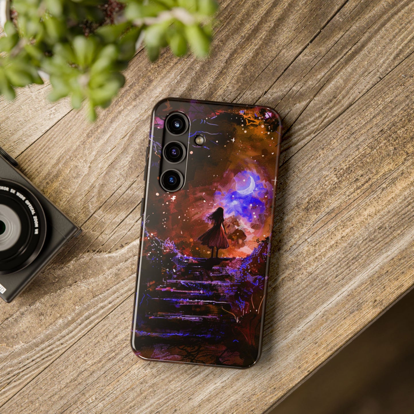 iPhone Android Fantasy Girl Portal Phone Case