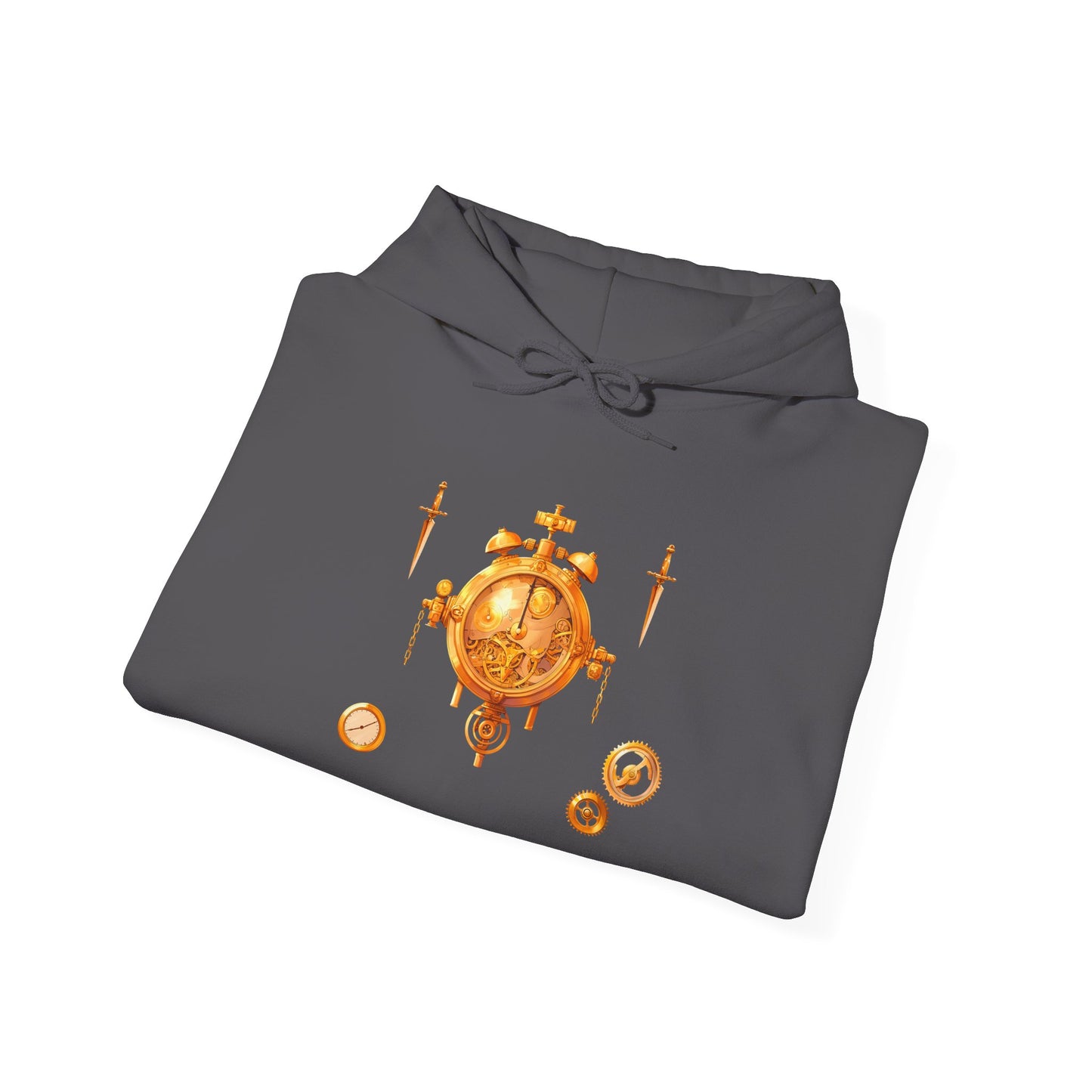 Steampunk Clocks and Gears Unisex Heavy Blend™ Hooded Sweatshirt