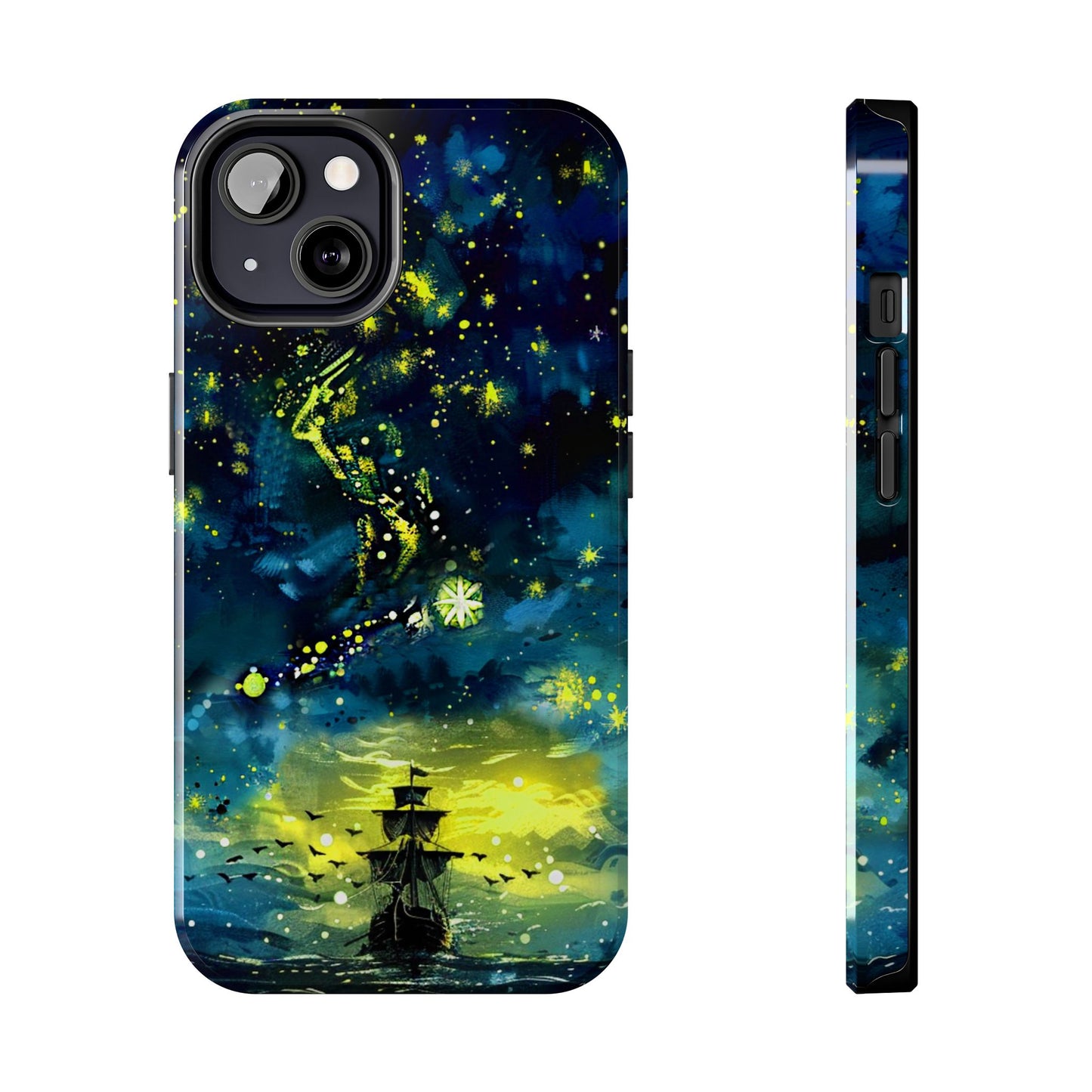 iPhone Android Starry Sky Lost Pirate Ship Phone Case