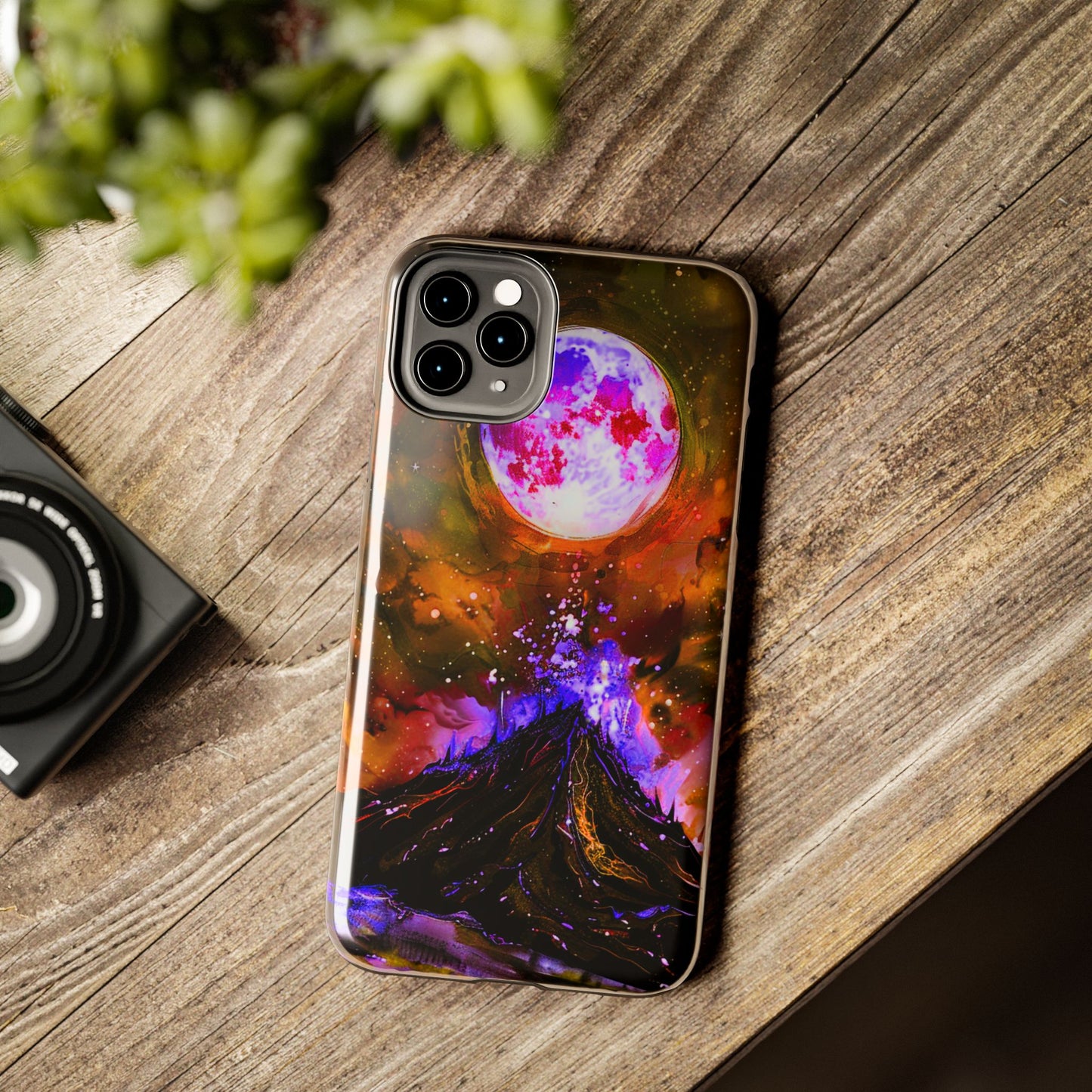 iPhone Android The Mystical Volcano Phone Case