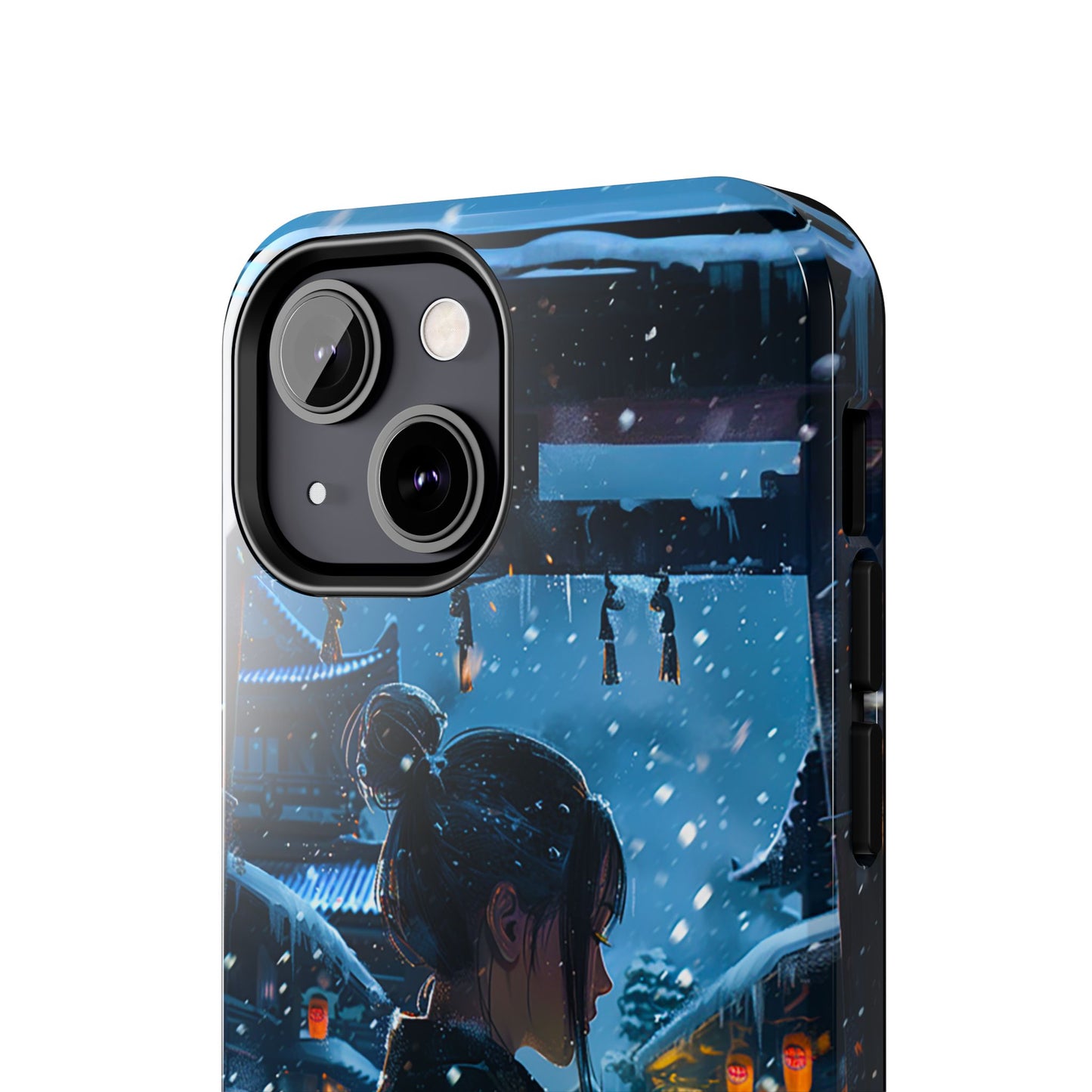 Snowy Japanese Village Tough Phone Case iPhone Android