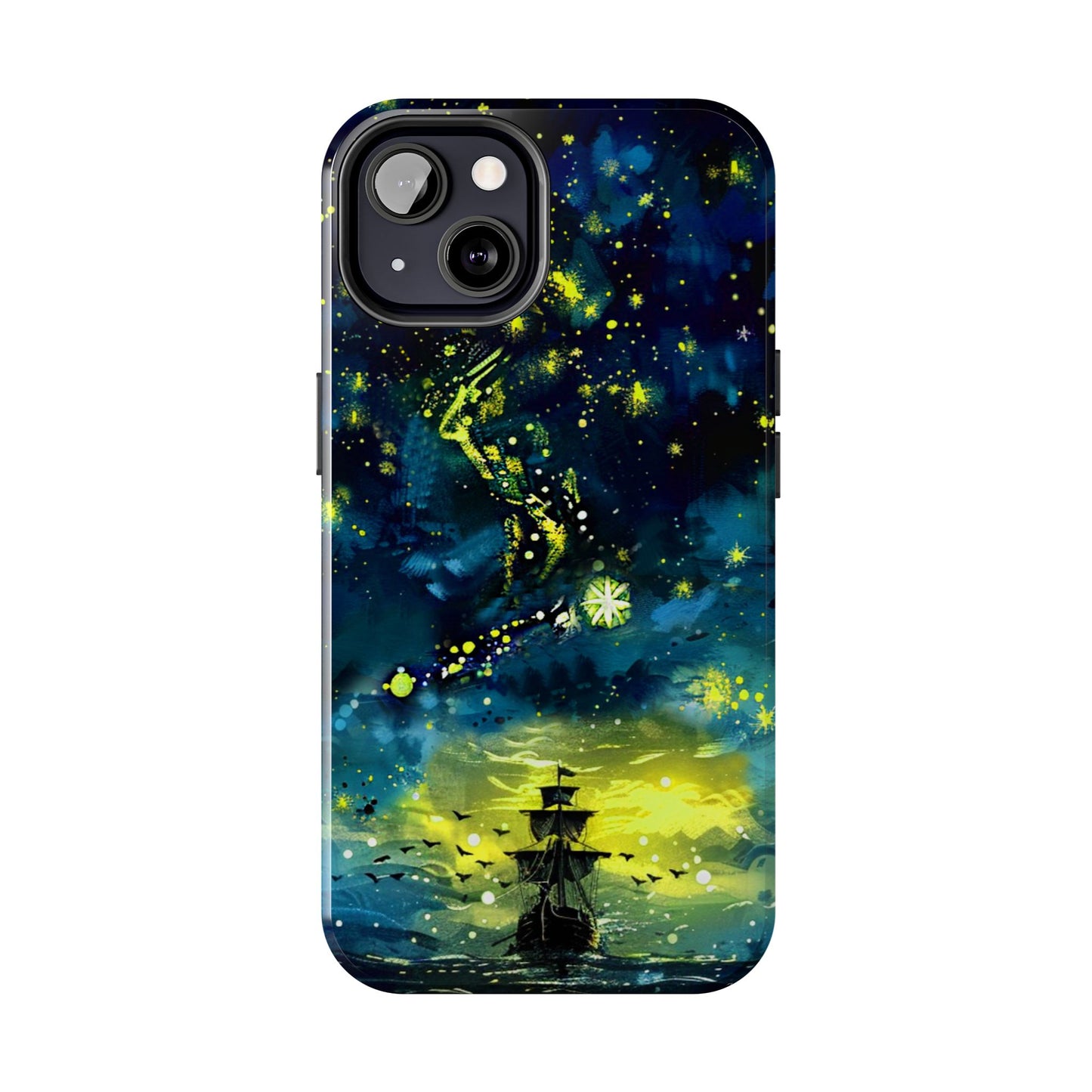 iPhone Android Starry Sky Lost Pirate Ship Phone Case