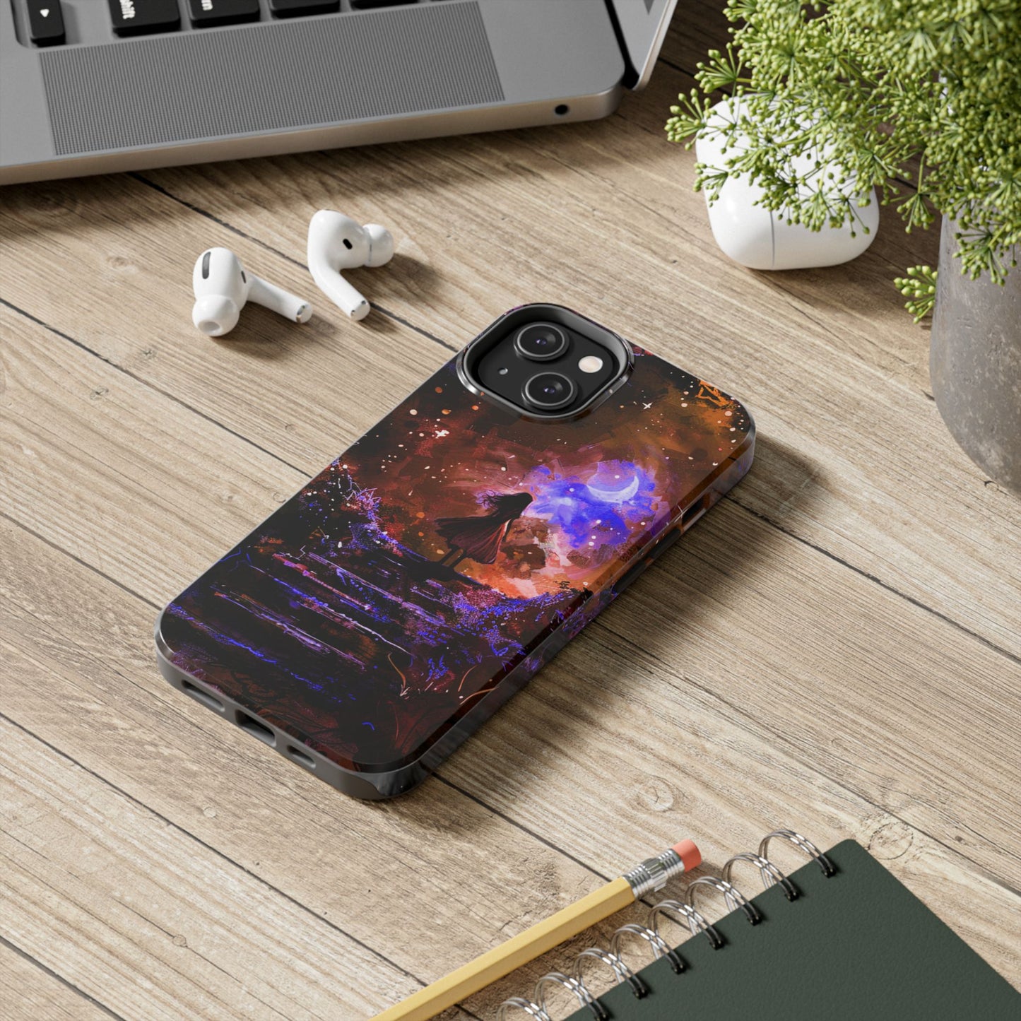 iPhone Android Fantasy Girl Portal Phone Case