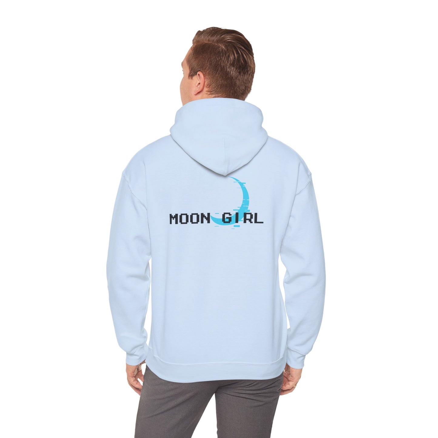Fantasy Moon Girl Torchbearer Unisex Heavy Blend™ Hooded Sweatshirt
