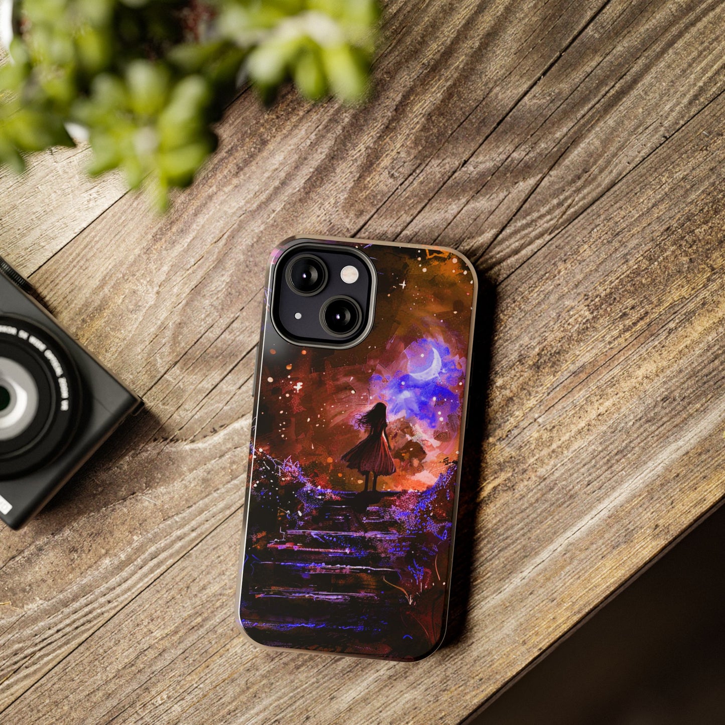 iPhone Android Fantasy Girl Portal Phone Case