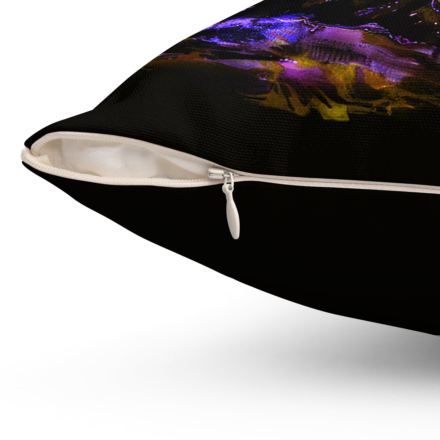 The Mystical Volcano Square Polyester Square Pillow