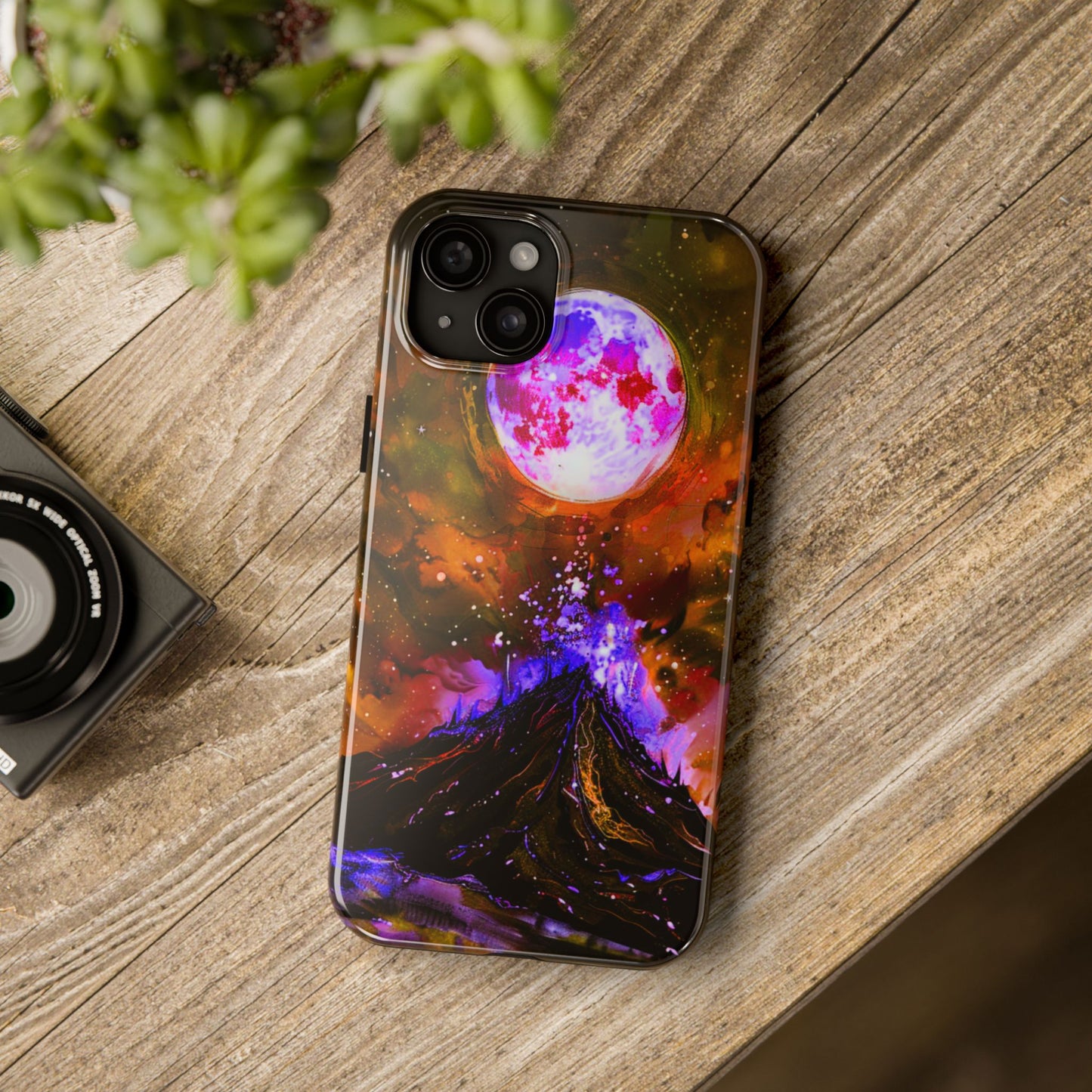 iPhone Android The Mystical Volcano Phone Case