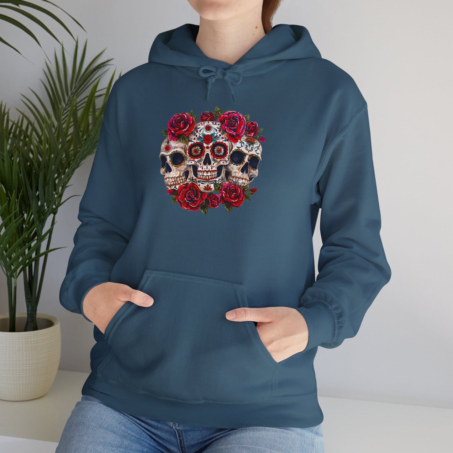 Sugar Skulls Unisex Heavy Blend™ Hooded Sweatshirt