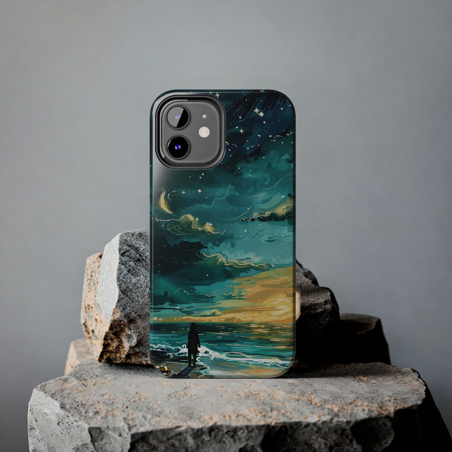 iPhone Android Faraway Warm Tropical Beach Phone Case