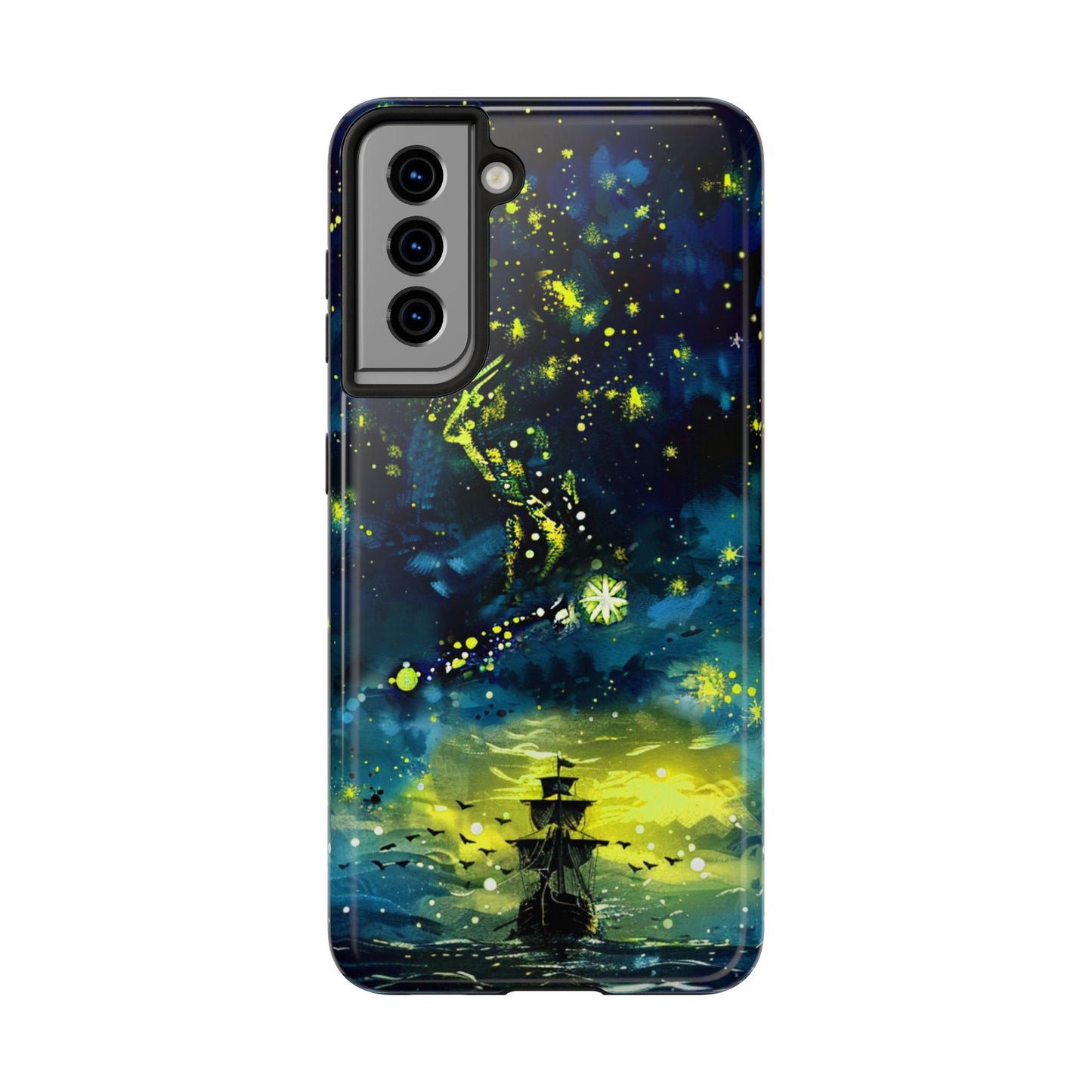 iPhone Android Starry Sky Lost Pirate Ship Phone Case